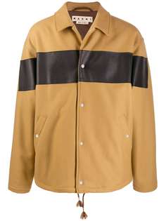 Marni куртка-рубашка оверсайз в стиле колор-блок