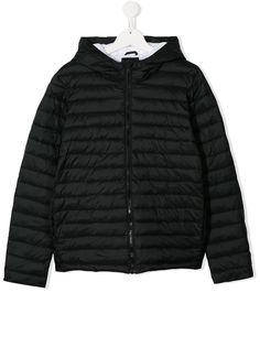 Emporio Armani Kids пуховик с капюшоном