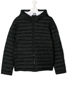 Emporio Armani Kids пуховик с капюшоном