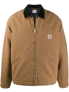 Carhartt WIP куртка с контрастным воротником