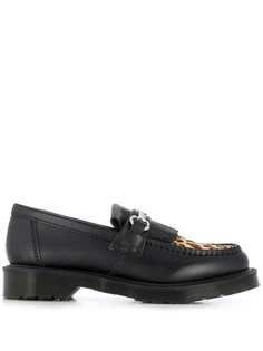 Dr. Martens лоферы с леопардовым узором