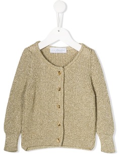 Le Gemelline By Feleppa кардиган с эффектом металлик