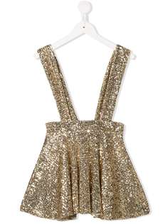 Le Gemelline By Feleppa платье-комбинезон с пайетками