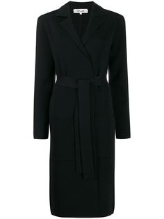 Diane von Furstenberg кардиган-пальто свободного кроя с завязкой