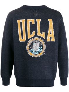 Junya Watanabe джемпер UCLA вязки интарсия