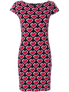 Love Moschino платье с сердцами