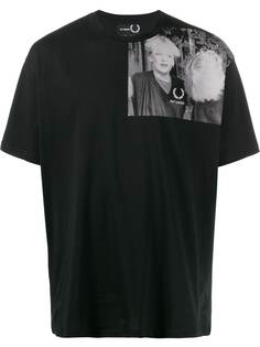 Raf Simons X Fred Perry photograph print T-shirt