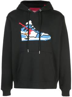Mostly Heard Rarely Seen 8-Bit True Blue hoodie