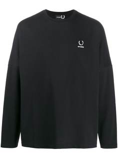 Raf Simons X Fred Perry photograph print top