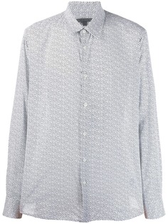 John Varvatos рубашка с принтом