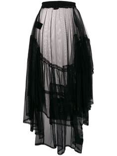 Barbara Bologna расклешенная юбка асимметричного кроя