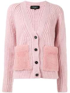 Rochas кардиган в рубчик