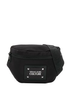 Versace Jeans Couture поясная сумка с металлическим логотипом