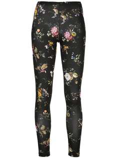 R13 легинсы с цветочным принтом