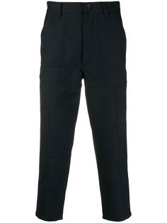 Comme Des Garçons Shirt брюки прямого кроя