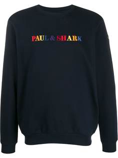 Paul & Shark толстовка с вышитым логотипом Paul&Shark
