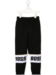 Boss Kids спортивные брюки с логотипом