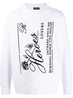 Raf Simons джемпер с графичным принтом