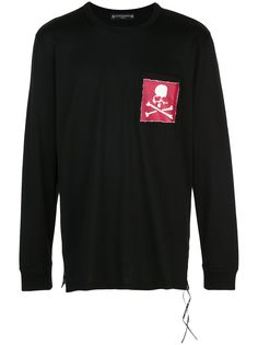 Mastermind Japan топ с нашивкой Skull