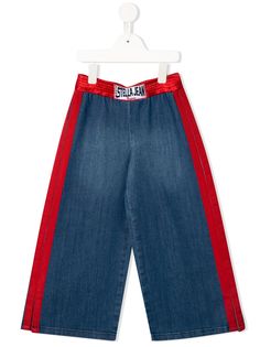 Stella Jean Kids широкие джинсы с лампасами