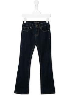 John Richmond Junior расклешенные джинсы Pancy средней посадки