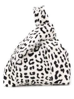 Simonetta Ravizza сумка-тоут Furrissima с леопардовыми вставками