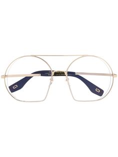 Marc Jacobs Eyewear очки в круглой оправе с двойным мостом