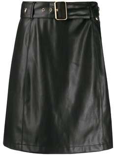 Twin-Set мини-юбка из искусственной кожи