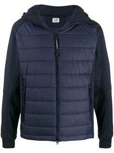 CP Company куртка на молнии с дутыми вставками