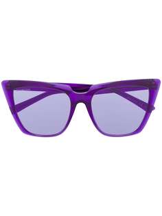 Balenciaga Eyewear солнцезащитные очки в оправе кошачий глаз