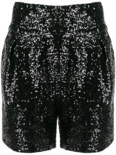 In The Mood For Love шорты с завышенной талией и пайетками
