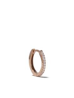 White Bird серьга-кольцо Margot из розового золота с бриллиантами