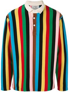 ROWING BLAZERS полосатая рубашка-поло