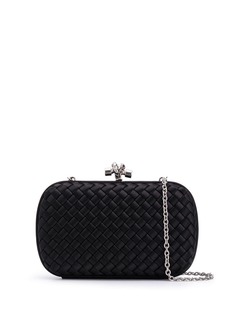 Bottega Veneta плетеный клатч