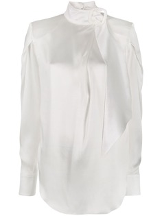 Matériel блузка с завязками на воротнике