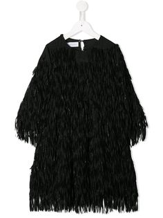 Le Gemelline By Feleppa фактурное платье-трапеция