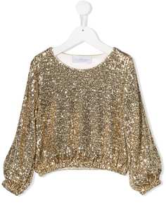 Le Gemelline By Feleppa толстовка с пайетками