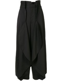 Enföld широкие брюки с драпировкой