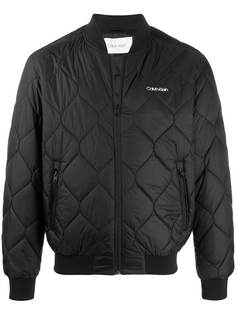 Calvin Klein стеганый бомбер