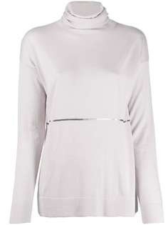 Snobby Sheep джемпер с высоким воротником и пайетками