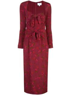 Rebecca De Ravenel Zaza abstract-print dress