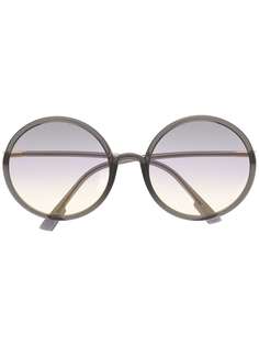 Dior Eyewear солнцезащитные очки с круглыми градиентными стеклами