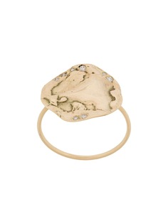 Pascale Monvoisin кольцо Izia №2 из желтого золота с бриллиантами