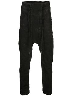 11 By Boris Bidjan Saberi slim-fit dropped crotch trousers