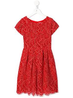 Charabia платье миди с цветочным кружевом