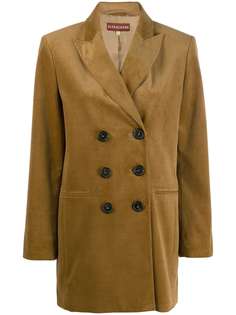 Alexa Chung corduroy double-breasted jacket