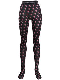Marine Serre Iconic logo-print leggings