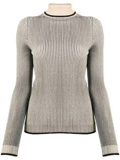 Marco De Vincenzo свитер в рубчик с высоким воротником