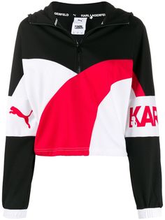 Puma худи в стиле колор-блок из коллаборации с Karl Lagerfeld