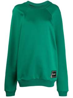 Plan C толстовка оверсайз с нашивкой-логотипом